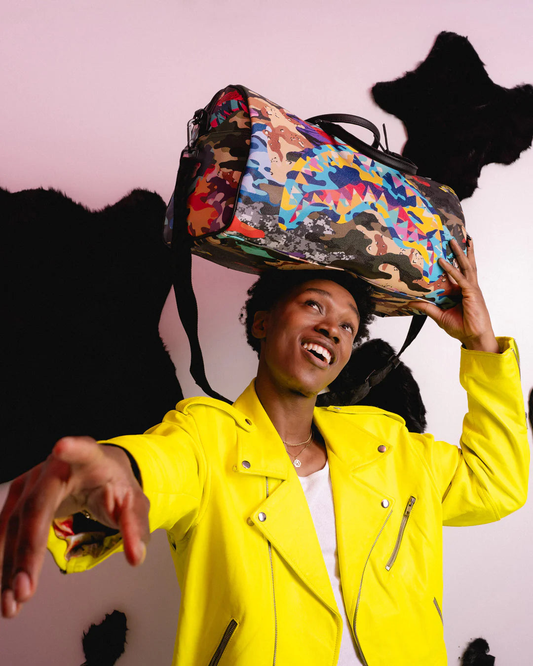 SLICED AND DICED CAMO DUFFLE - Image 8