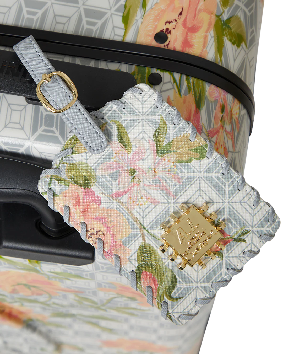 A.I. AFRICAN INTELLIGENCE ELEGANT ENERGY SHARKITECTURE CARRY-ON LUGGAGE - SANDFLOWER COLLAB - Image 10