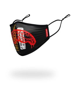 Alternative view of ADULT NO TRESSPASSING FORM FITTING FACE MASK