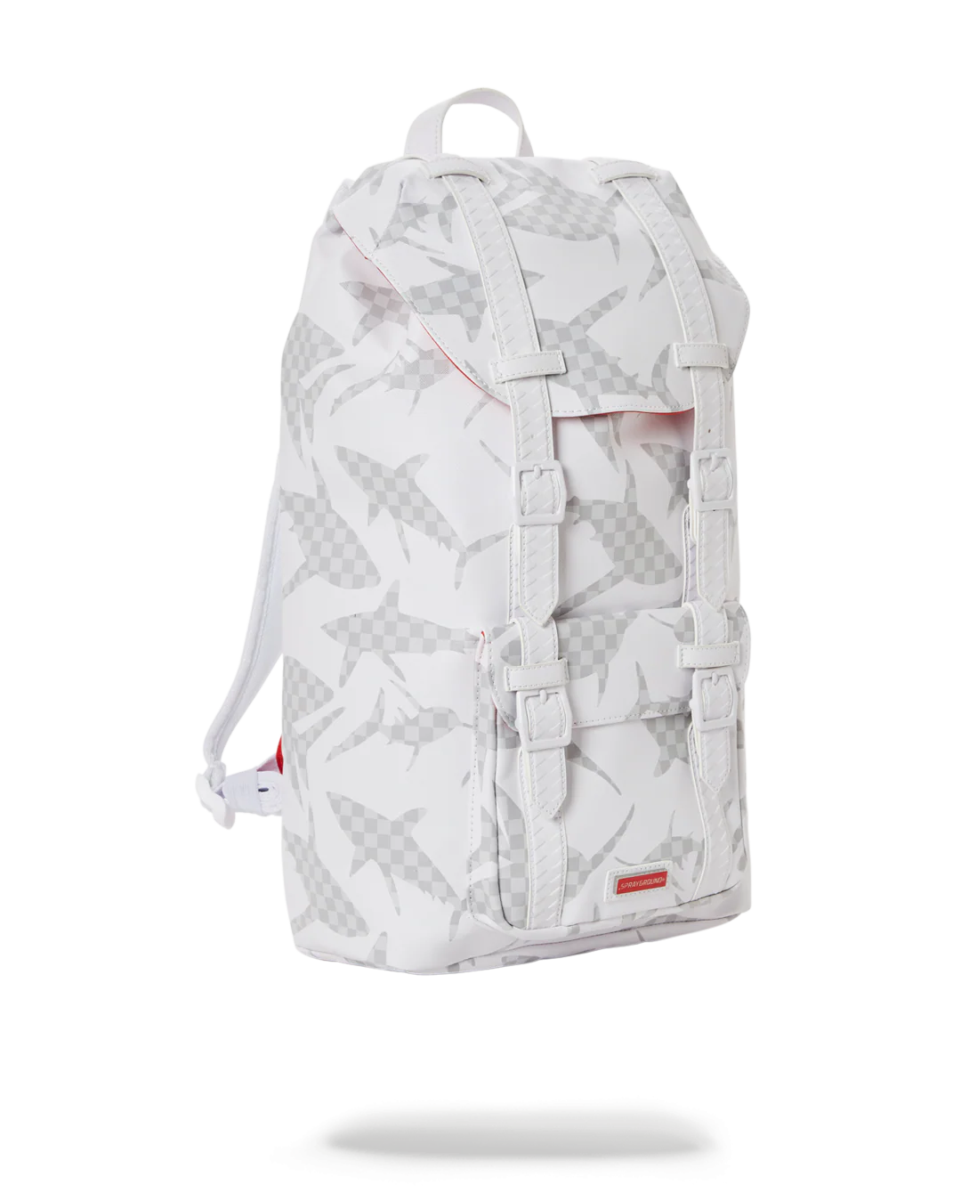 SHARK CHECK (WHITE) HILLS BACKPACK - Image 5