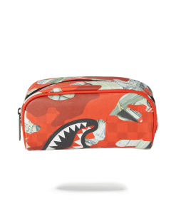 Alternative view of MONEY CAMO (RED) POUCH