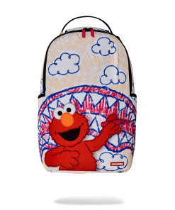 ELMO'S WORLD SHARK SKETCH BACKPACK