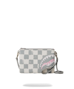 VANQUISH CREAM CROSSOVER CLUTCH