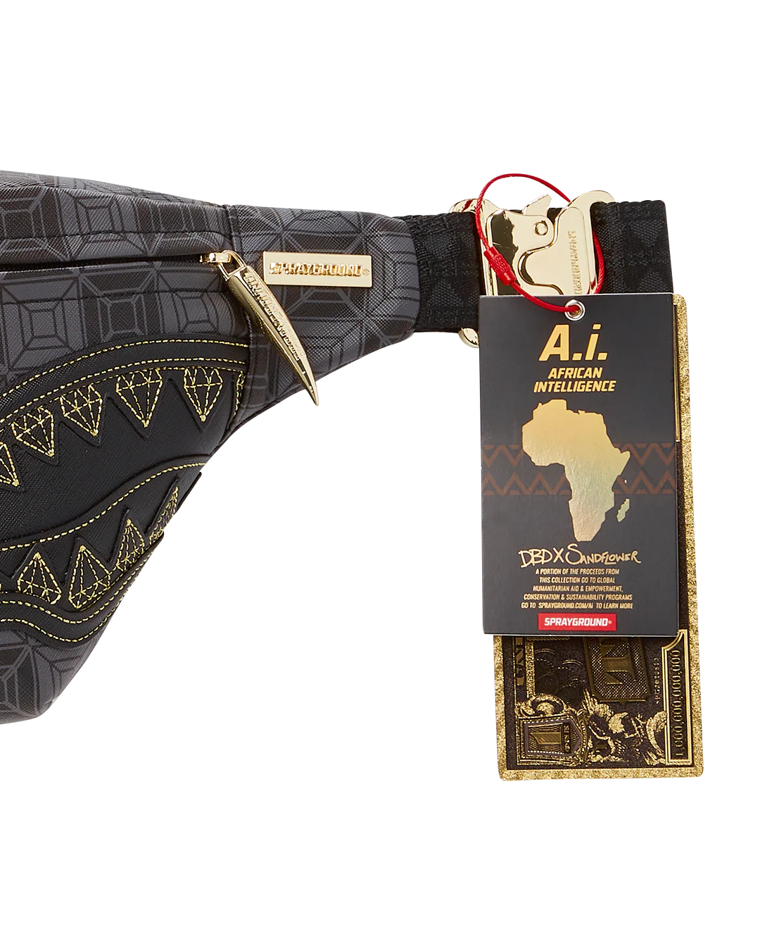 OBSIDIAN STUNNER A.i.6 SANDFLOWER COLLAB SAVVY CROSSBODY - Image 8