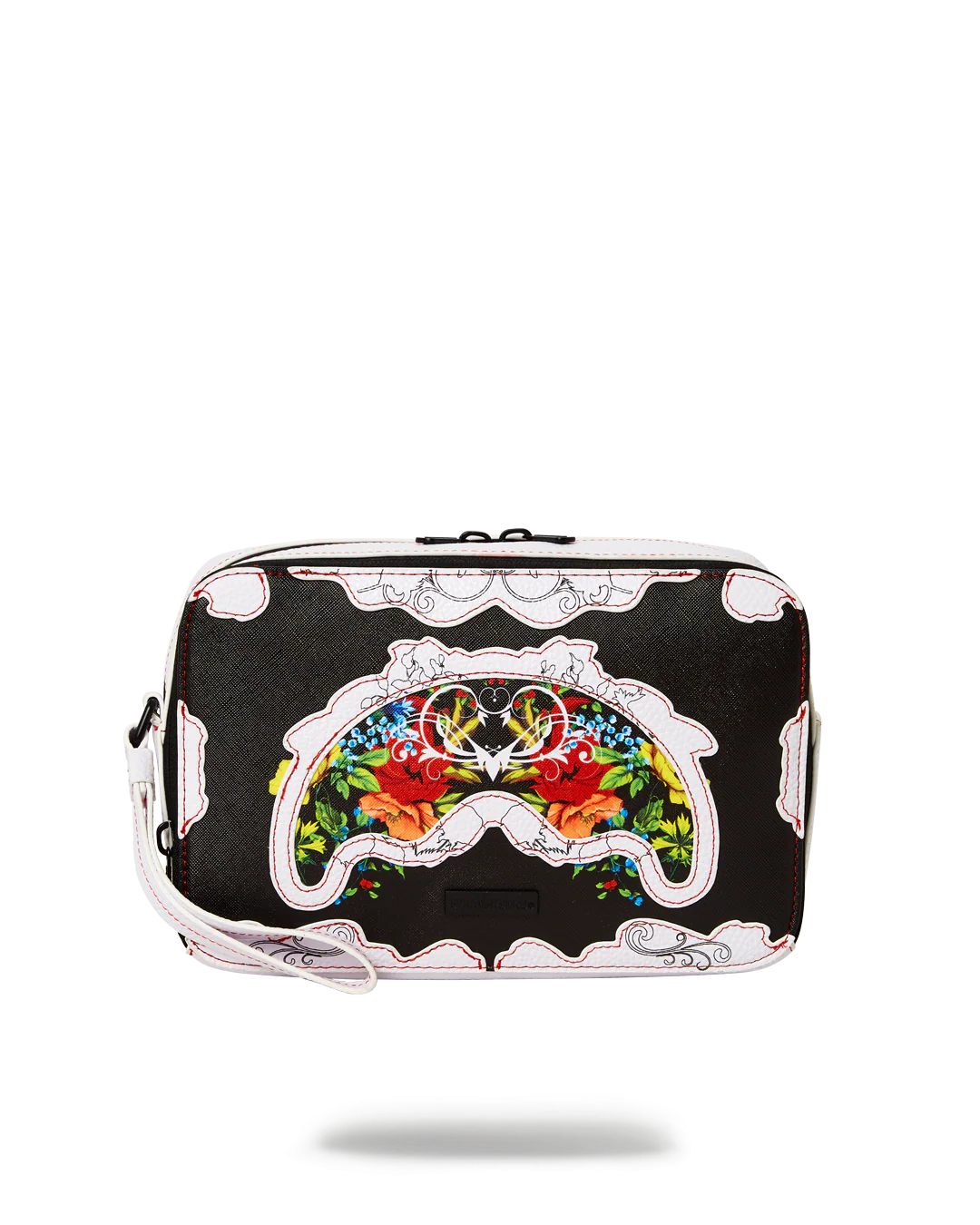 THE FLORAL CUT TOILETRY BAG