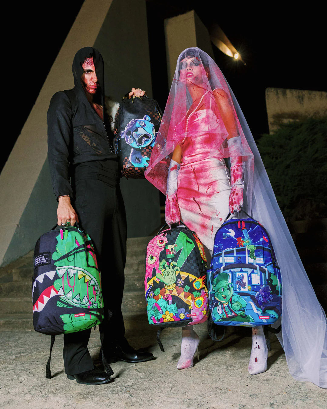 ZOMBIE OOZE SHARK CENTRAL BACKPACK - Image 11