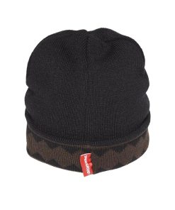 Alternative view of CORE BEANIE (BROWN)