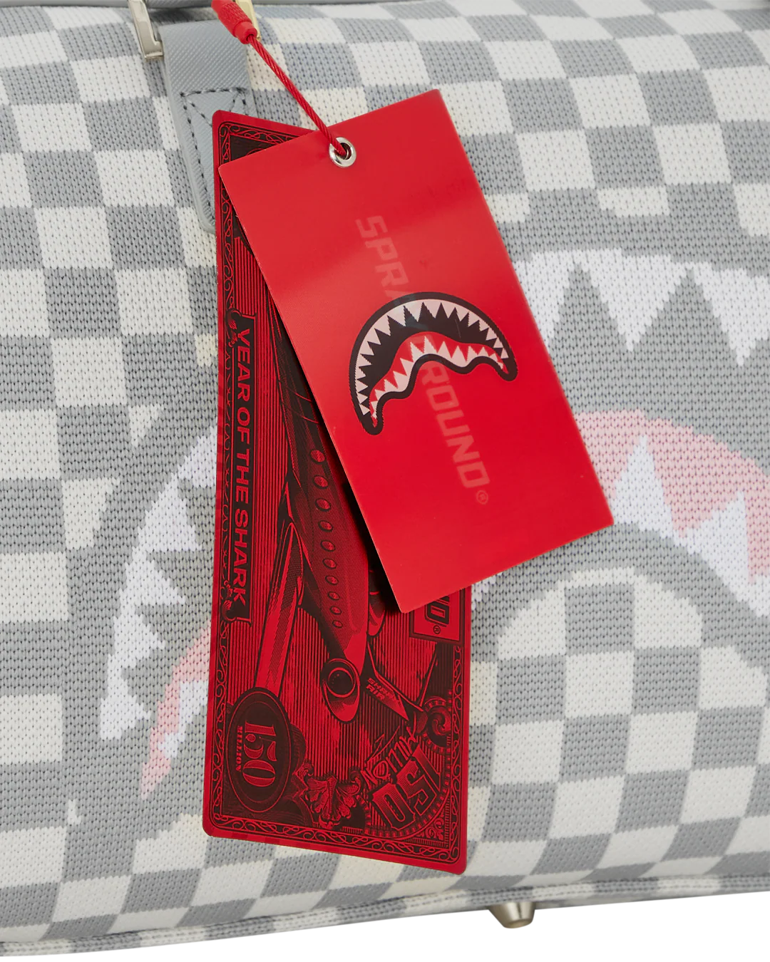 KNIT SHARKS IN PARIS IN CREAM MINI DUFFLE - Image 14