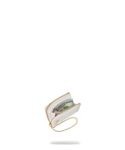 RIVIERA LE BLANC GOLD CHAIN SHARK WALLET