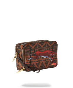 LEOPARDS IN PARIS TOILETRY AKA MONEY BAG