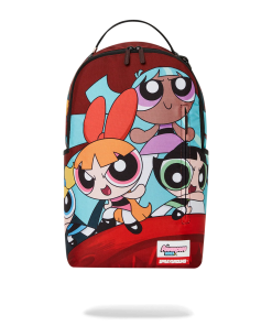 POWERPUFF GIRLS NEVER BACK DOWN BACKPACK