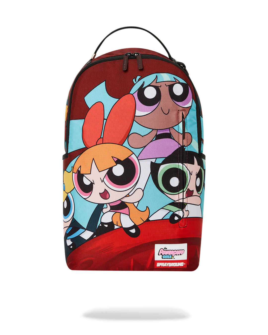 POWERPUFF GIRLS NEVER BACK DOWN BACKPACK