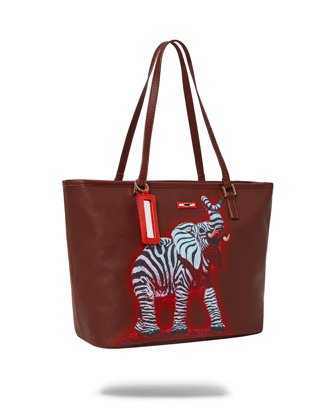 ZEBRA ELEPHANT RON ENGLISH COLLAB TOTE - Image 3