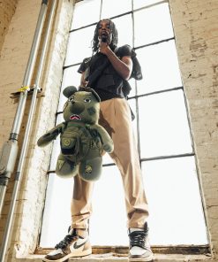Alternative view of SPECIAL OPS FULL THROTTLE MONEYBEAR TEDDYBEAR BACKPACK