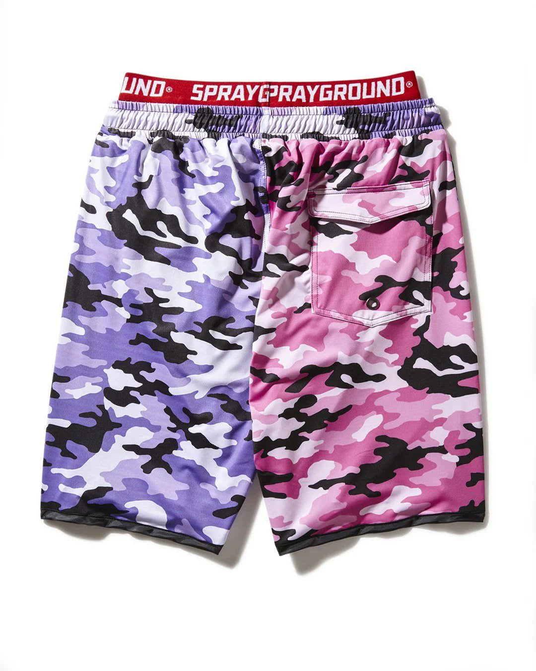 SPLIT CAMO CORTO SWIM TRUNKS - Image 7