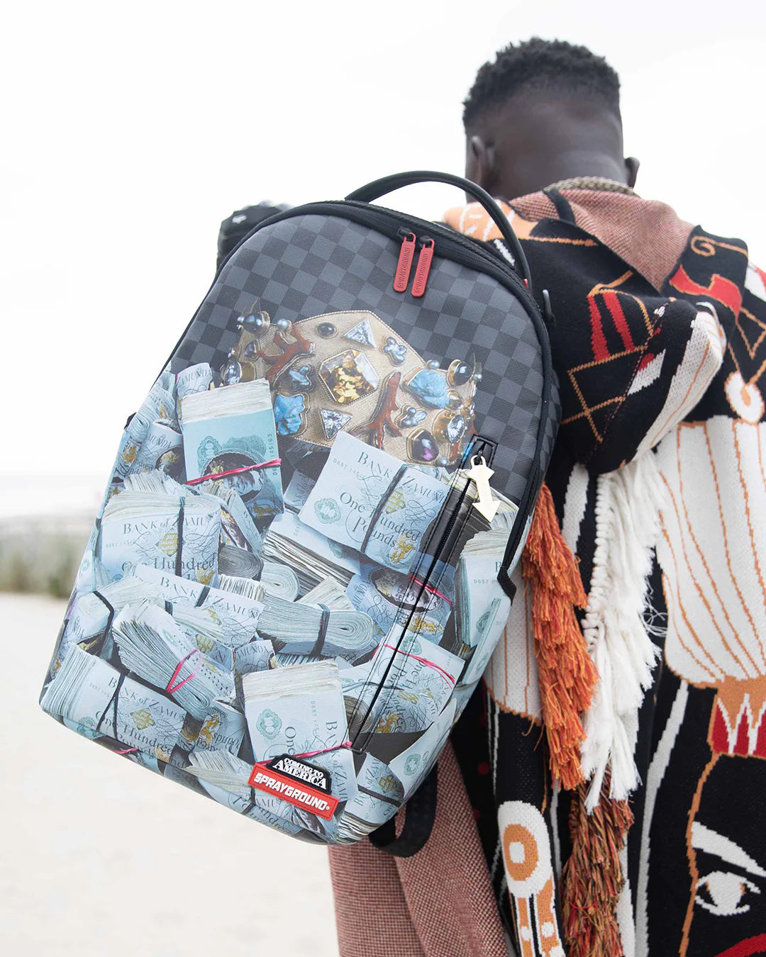 BANK STACKS OF ZAMUNDA COMING 2 AMERICA BACKPACK - Image 10