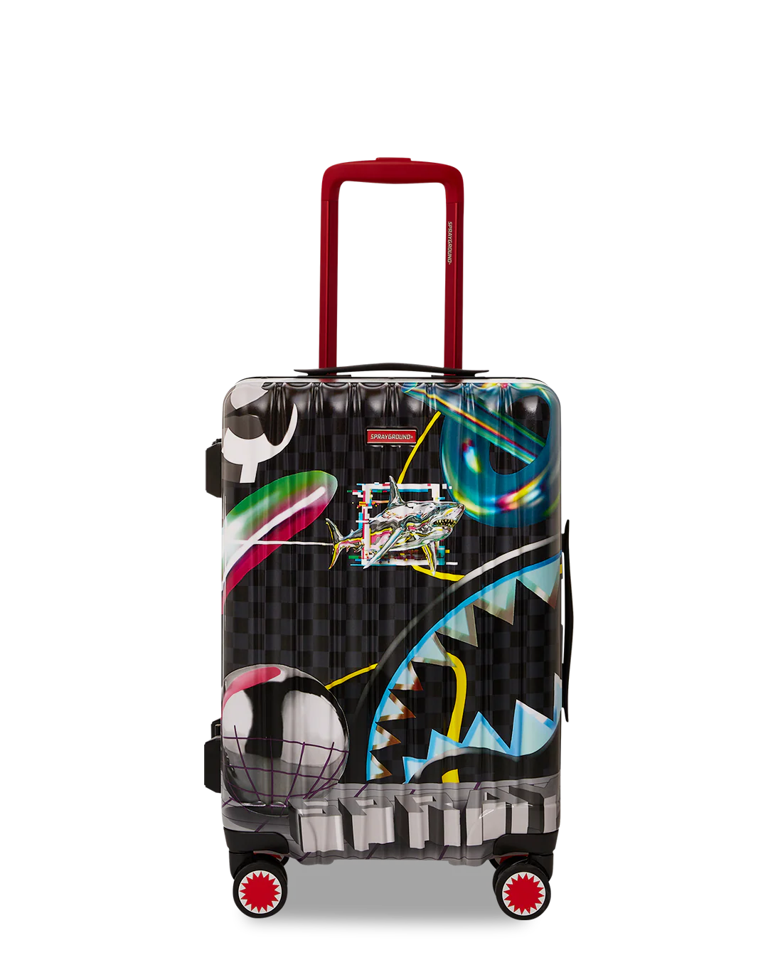 MIND TRIP SHARK DOSE SHARKNAUTICS HARDSHELL CARRY-ON LUGGAGE - Image 3