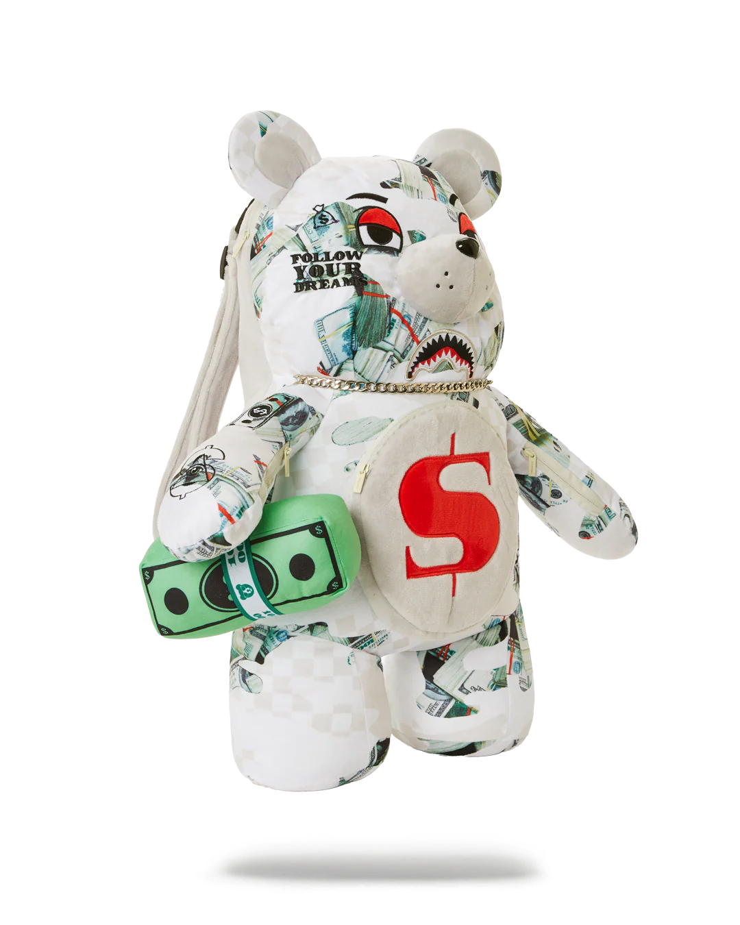 FEROCIOU$ MONEYBEAR TEDDYBEAR BACKPACK - Image 3