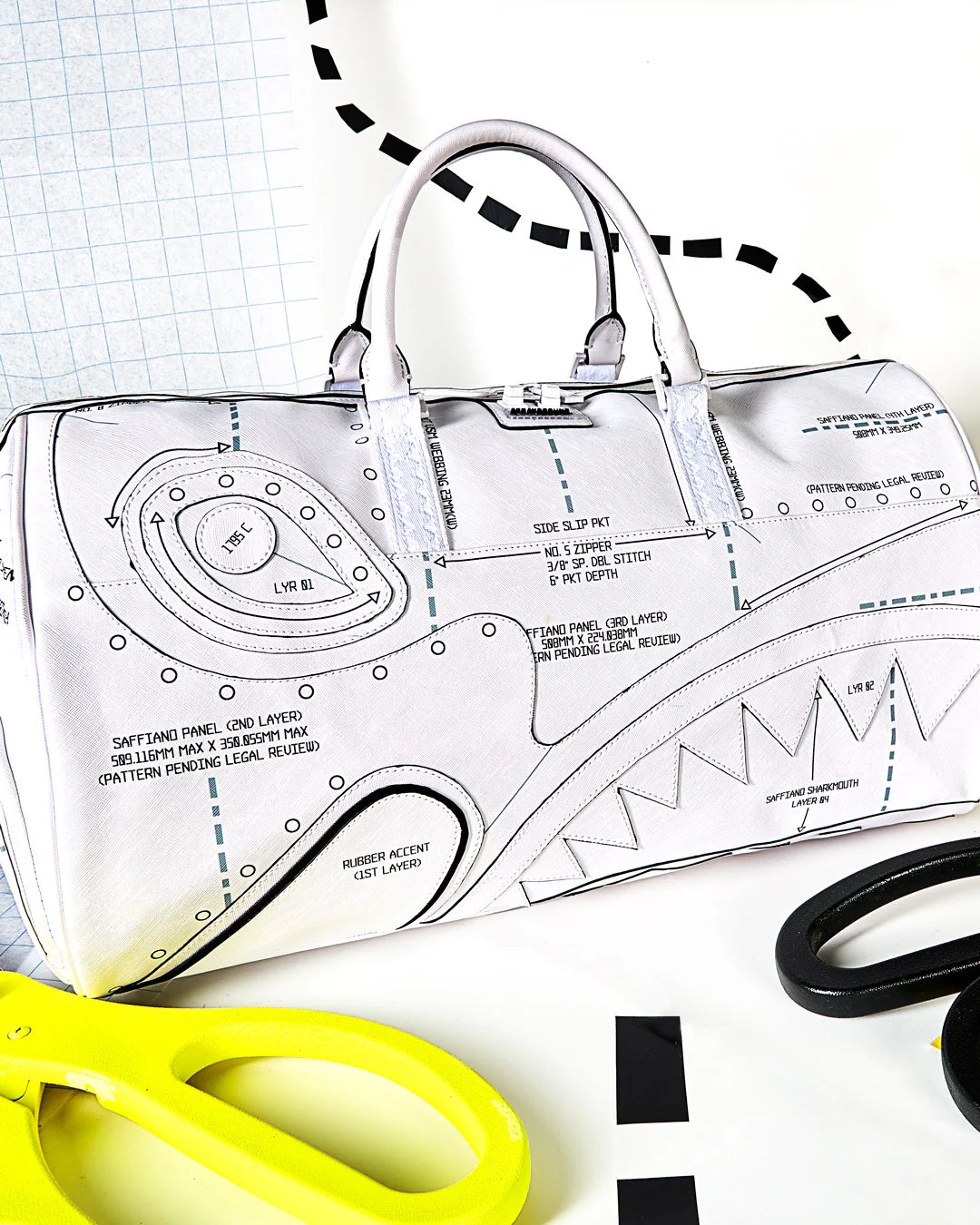 TECHNICAL CUT & SHARK DUFFLE - Image 11
