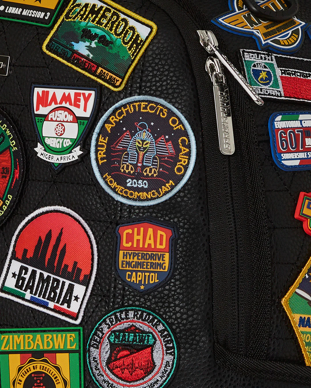 A.I. THE 54 (PATCHES OF AFRICA) CARGO BACKPACK - Image 8
