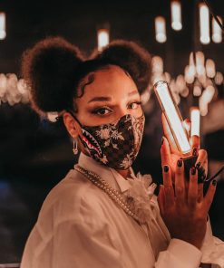 Alternative view of SHARKFLOWER VEGAN LEATHER FACE MASK
