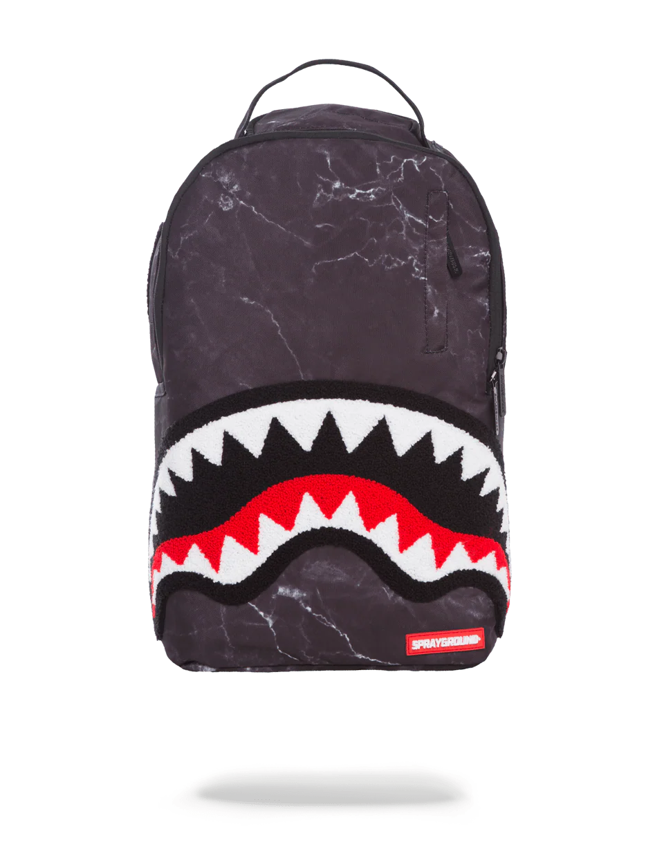 BLACK MARBLE BACKPACK
