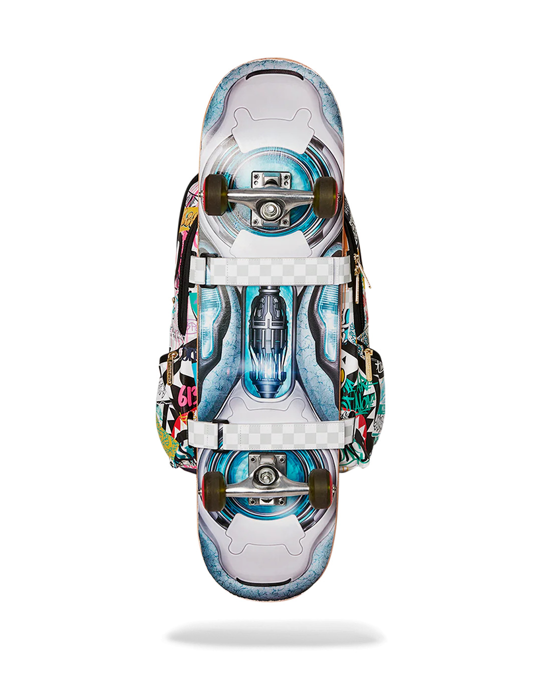CREATE ANOTHER DAY SKATEBOARD-STRAP BACKPACK - Image 13