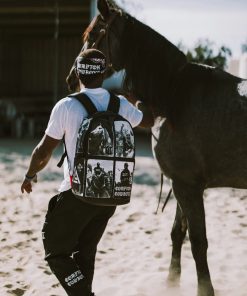 Alternative view of COMPTON COWBOYS HOME ON THE RANGE BACKPACK