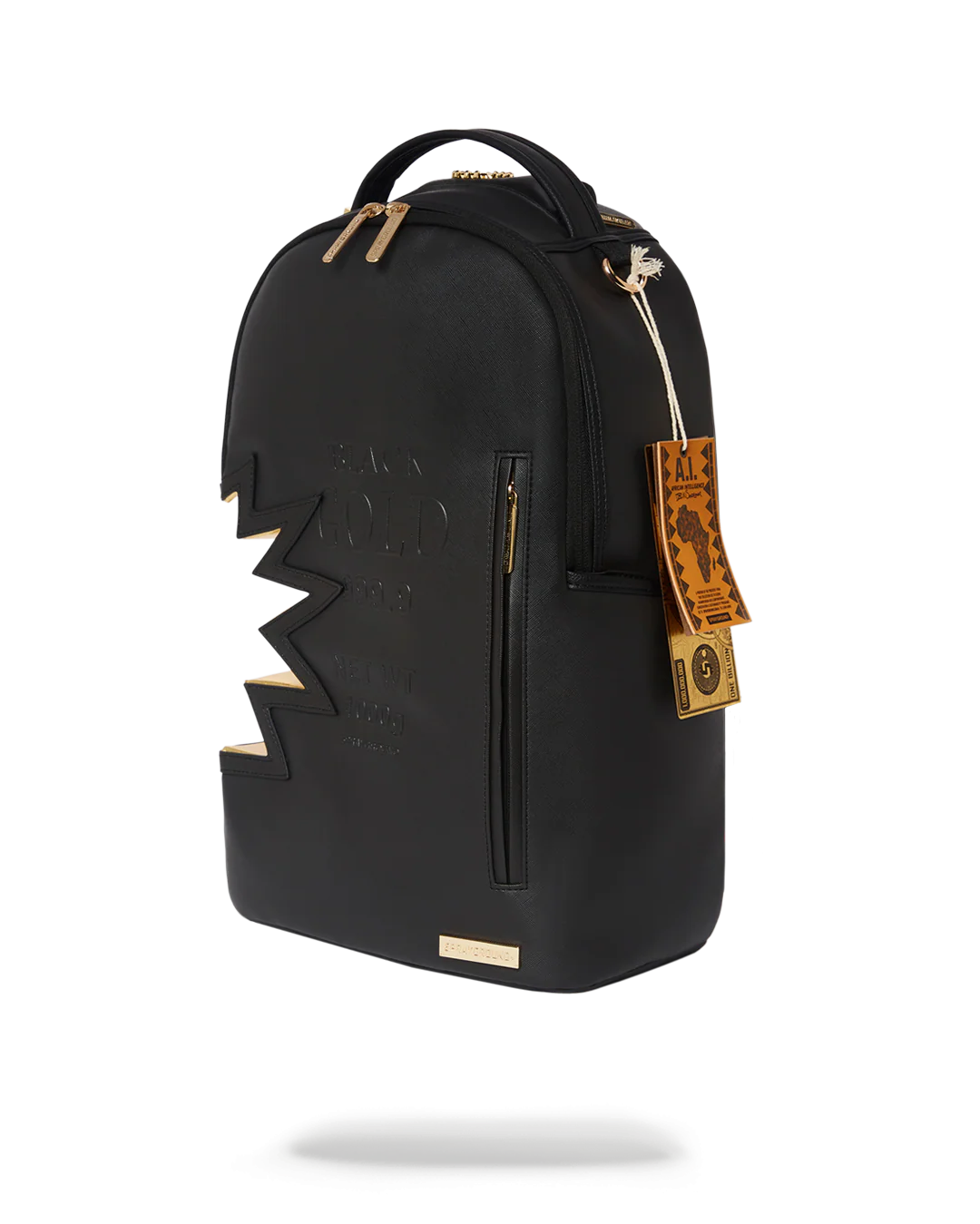 A.i.3 SHARK BITE BLACK GOLD BACKPACK (DLXV) - Image 15