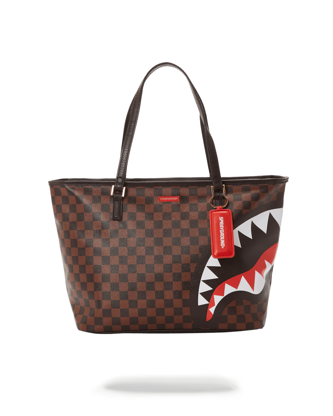 CHECKS IN CAMOFLAUGE TOTE