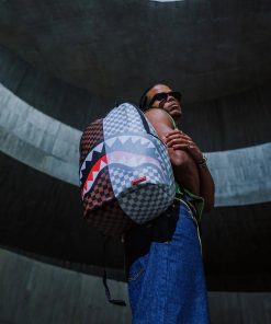 Alternative view of SHARKS IN PARIS CHERRY BLADE BACKPACK