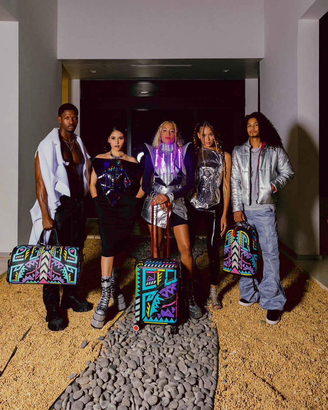 A.I. PATH TO THE FUTURE III DUFFLE - SANDFLOWER COLLAB (GLOW IN THE DARK) - Image 15