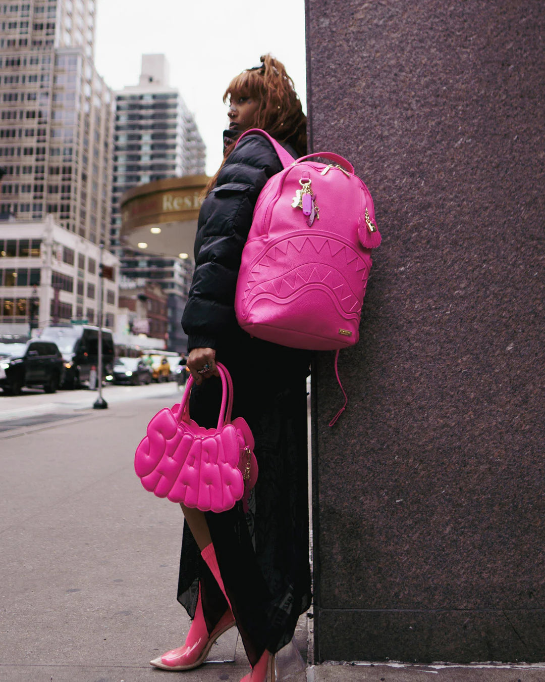 PINK POP SHARK BACKPACK - Image 4
