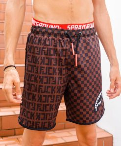 Alternative view of OFFENDED SPLIT THE CHECK CORTO SWIM TRUNKS