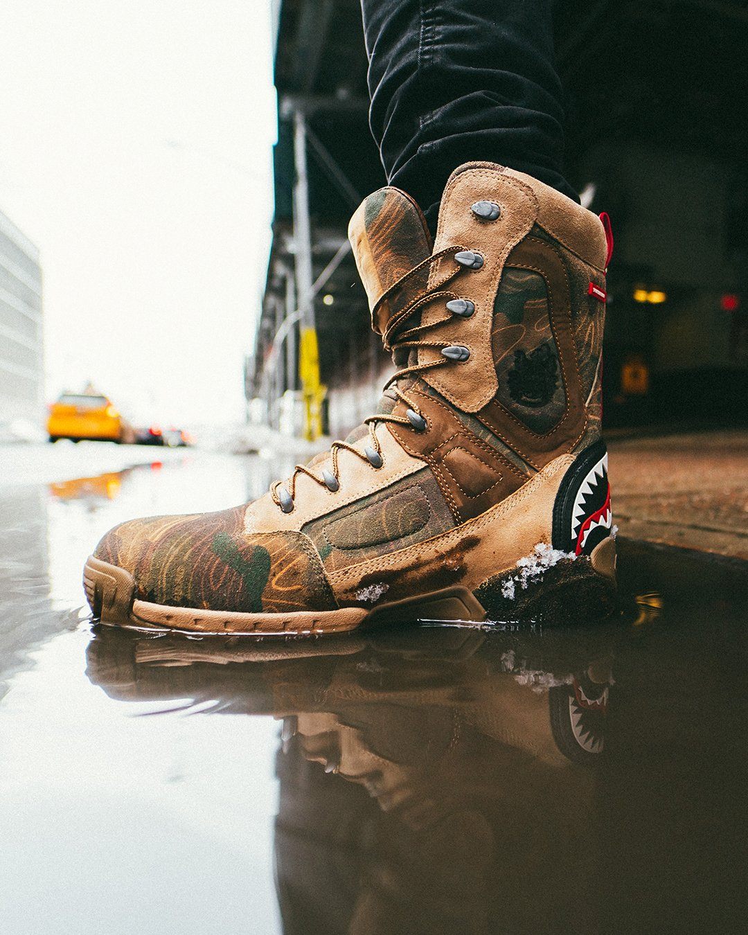 CAMO TERRAIN FUERZA COBRA PARATROOPER BOOTS - MADE IN COLOMBIA NUMBERED 1/280 PAIRS - Image 11