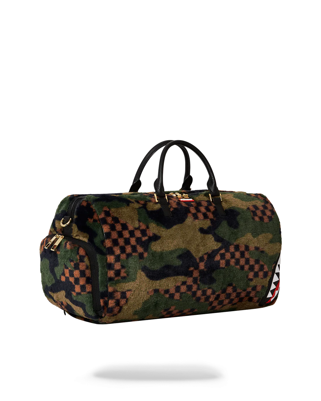 BIG SKY FUR SHARK DUFFLE - Image 3