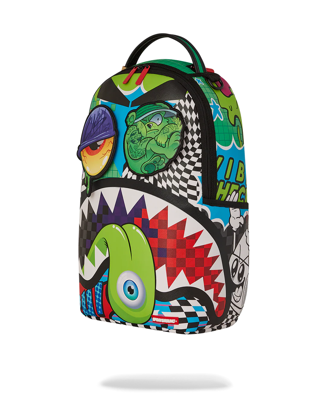 PSYCHO WORLD OF FUN BACKPACK (WITH REMOVABLE VELCRO EYE PATCHES) - Image 10