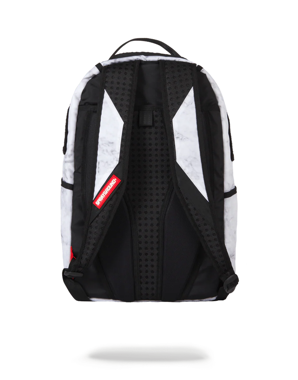 WHITE MARBLE BACKPACK - Image 3