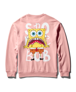 Alternative view of SPRAYGROUND PULLOVER CREW NECK SWEATSHIRT (PINK)