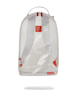 CLEAR VISION SHARKS IN PARIS - 100% ALL CLEAR DLX BACKPACK