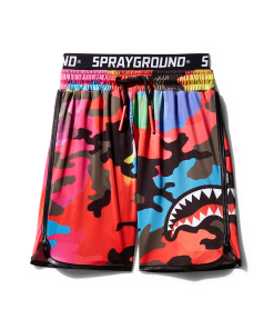 KIDS CAMOBURST SWIM TRUNKS