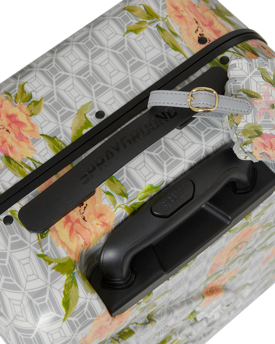 A.I. AFRICAN INTELLIGENCE ELEGANT ENERGY SHARKITECTURE CARRY-ON LUGGAGE - SANDFLOWER COLLAB - Image 4