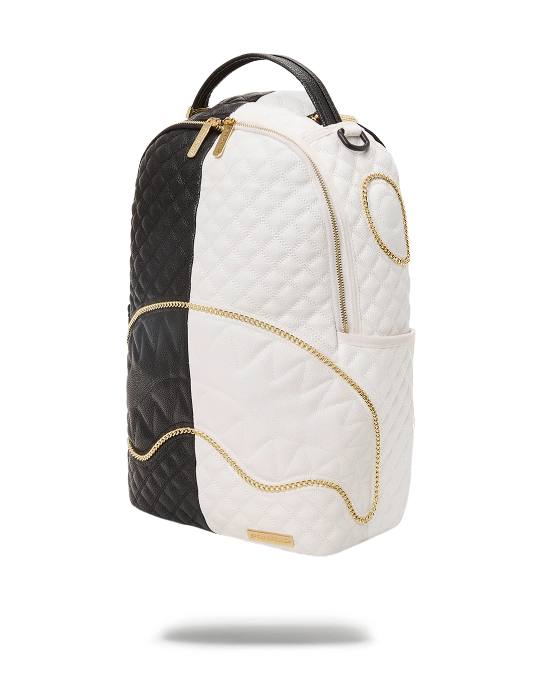 LEVELED UP SPLIT QUILT SHARK BACKPACK (DLXV) - Image 7