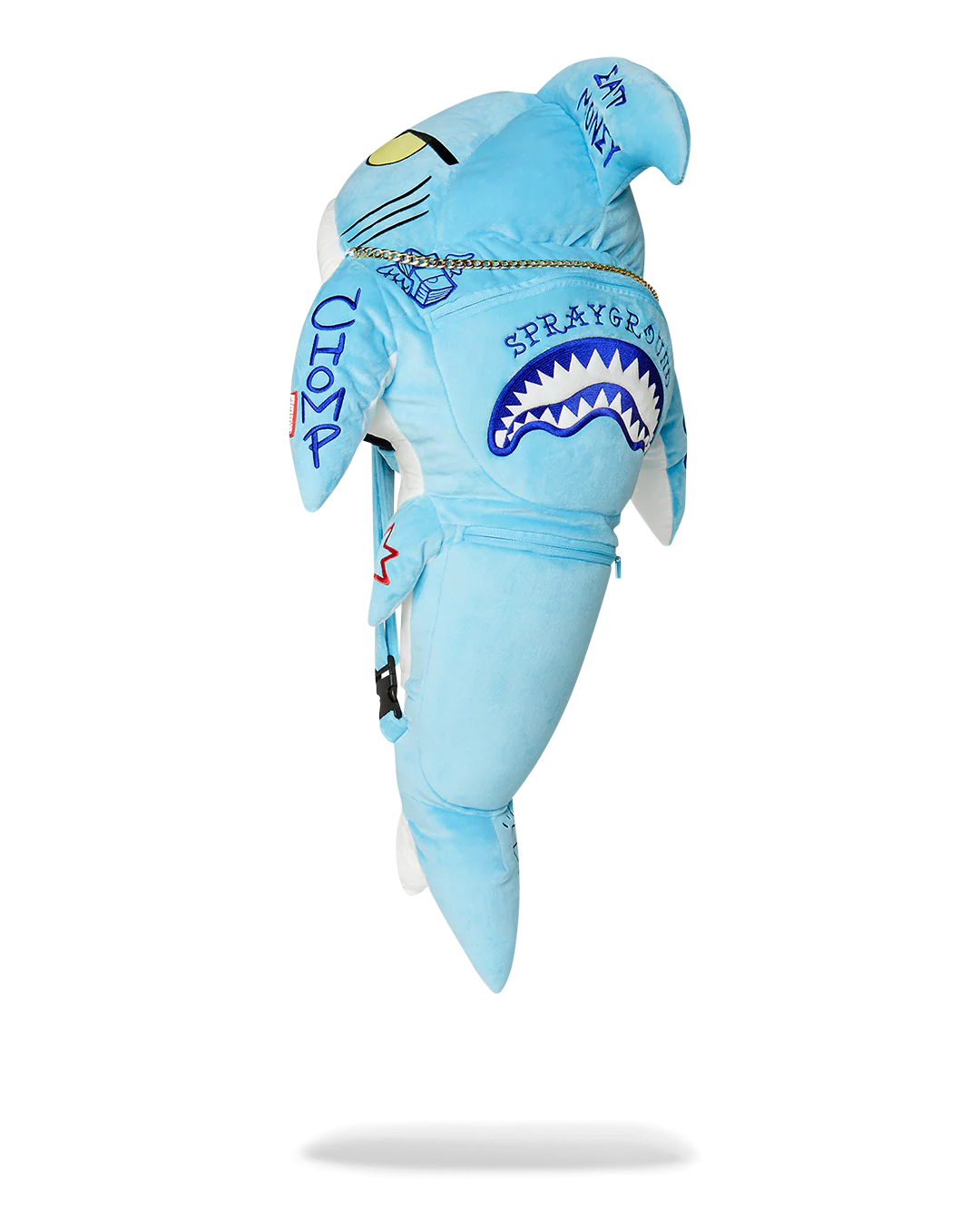 STUFFED SAVAGE HOODY BACKPACK SHARK - Image 7