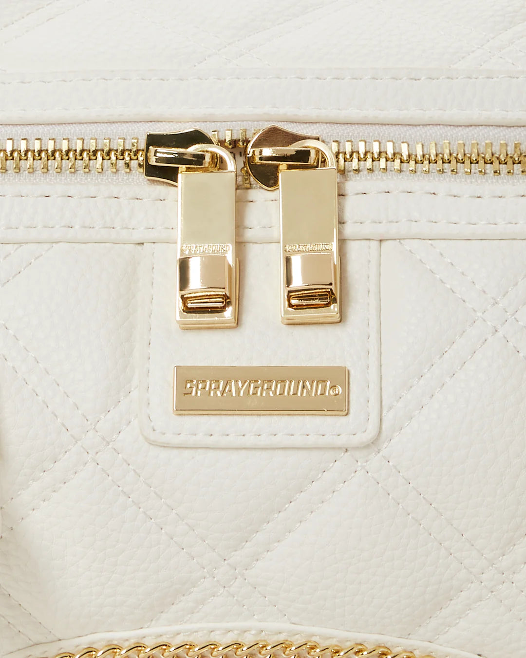 RIVIERA LE BLANC GOLD CHAIN SHARK MINI DUFFLE - Image 16