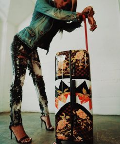 Alternative view of SHARKFLOWER 29.5” FULL-SIZE SHARKNAUTICS LUGGAGE