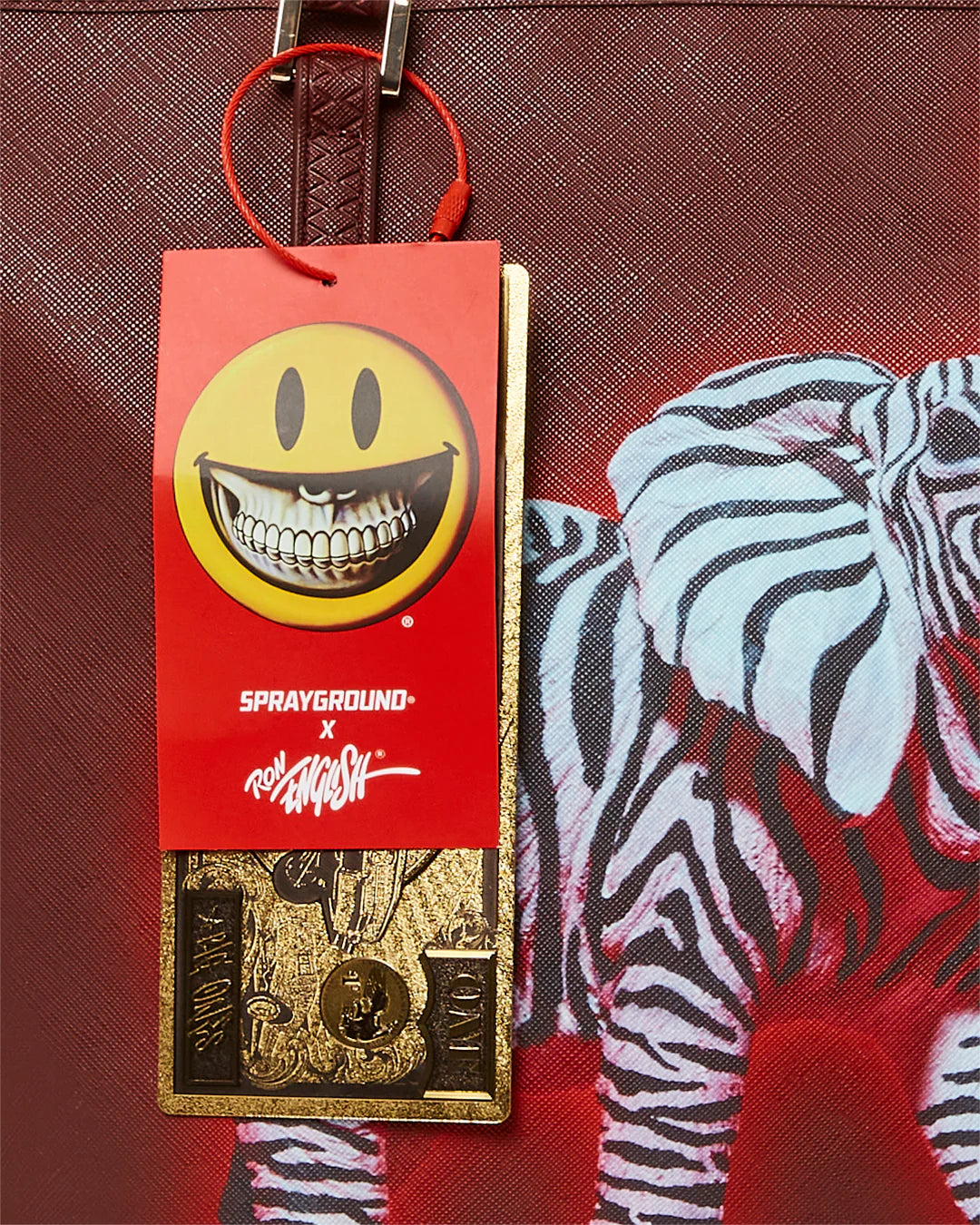 ZEBRA ELEPHANT RON ENGLISH COLLAB TOTE - Image 12