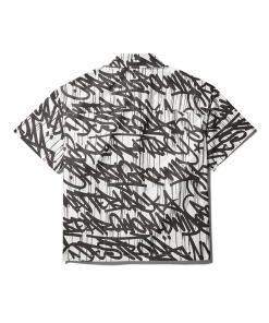 Alternative view of GRAFFITI SHORT SLEEVE BUTTON FRONT SHIRT