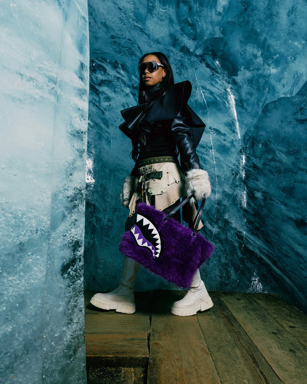 FURZILLA SHARK (PURP) TOTE - Image 11