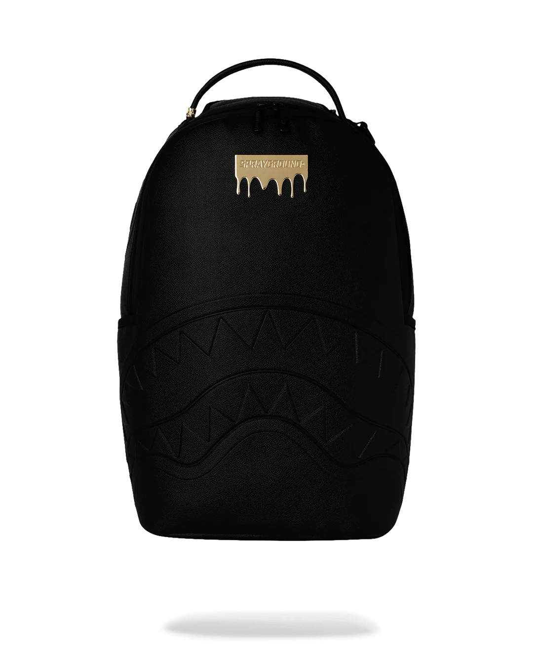 GOLD BRICK DRIP BLACK BACKPACK